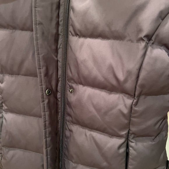 Calvin Klein Brown Puffer Ski Jacket Coat Small S - Picture 4 of 6
